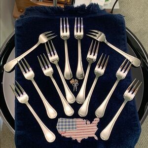 SANT ANDREA "Donizetti" Pattern Set/12 Forks NWOT